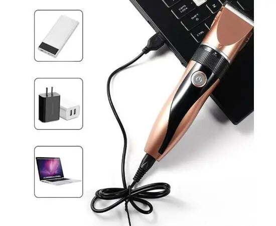 Tierschermaschine GM8022, USB, LCD, inklusive Zubehör