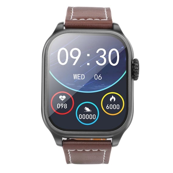 Hoco Y17 - Ceas SmartWatch, Sport, Call Version, IP67 Waterproof, 128MB, BT Dual, Negru