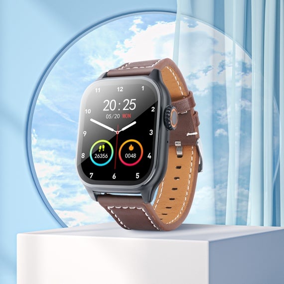 Hoco Y17 - Ceas SmartWatch, Sport, Call Version, IP67 Waterproof, 128MB, BT Dual, Negru