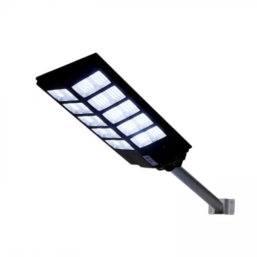 1000W Outdoor LED Solar Lamp, with Built-in Solar Panel, Motion and Light Sensor, Remote Control, IP65 - Ideal for Streets, Gardens, Yards, Parking Lots