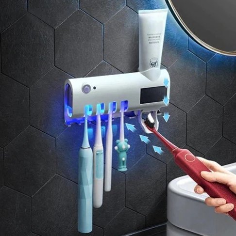 Sterilizator Multifuncțional pentru Periuțe de Dinți – Igienă Maximă, Zâmbet Sănătos!