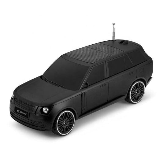Boxă portabilă tip SUV, 10W, Bluetooth 5.3, Încărcare solară, FM Radio, USB, MP3, TF, LED, TWS, 1200mAh, negru