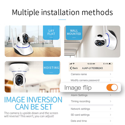 Indoor wireless IP surveillance camera full HD 1920x1080 resolution STY5 with autotracking email notification