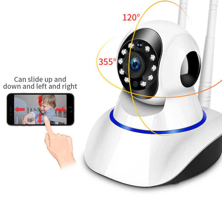 Indoor wireless IP surveillance camera full HD 1920x1080 resolution STY5 with autotracking email notification