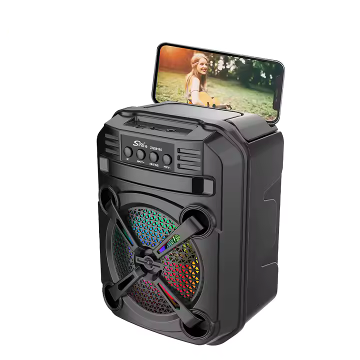 Mini difuzor portabil, reîncărcabil, Difuzor, Karaoke, ZQS6165