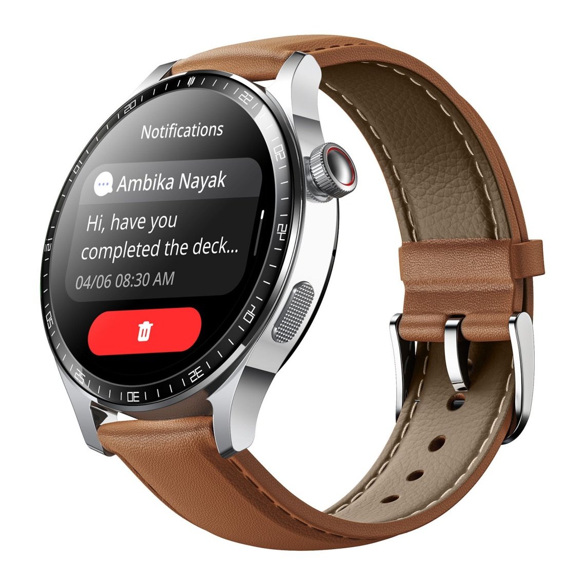 Joyroom JR-FC2 Pro - Smartwatch Full Touch BT5.4 cu Functie Telefon Classic Moonlight Silver