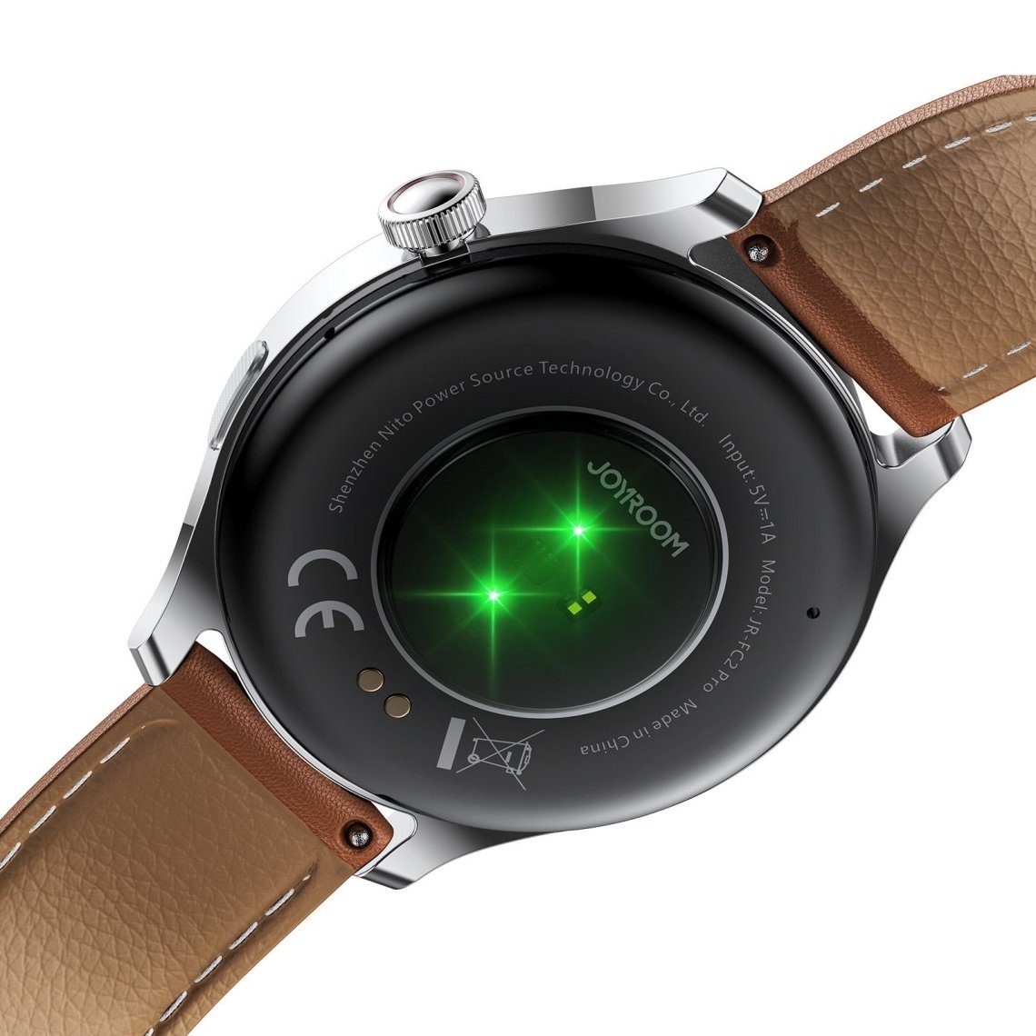 Joyroom JR-FC2 Pro - Smartwatch Full Touch BT5.4 cu Functie Telefon Classic Moonlight Silver