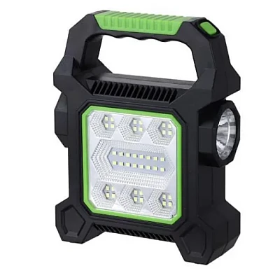 Lampa camping JY 258B cu 40 leduri lanterna laterala incarcare solara si maner transport