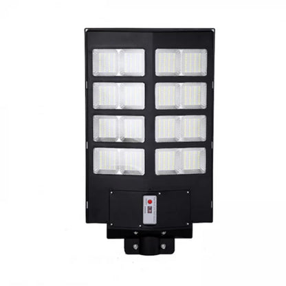 Lampă Solară LED 800W cu Panou Solar Încorporat, Senzor de Mișcare, 3 Moduri de Iluminare, Telecomandă și Suport, IP65 - Ideală pentru Curți, Alei, Parcări, Cabane