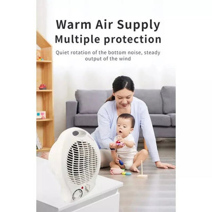 Prime Heim Elektrischer Heizlüfter für warme und kalte Luft, 2000W, ABS