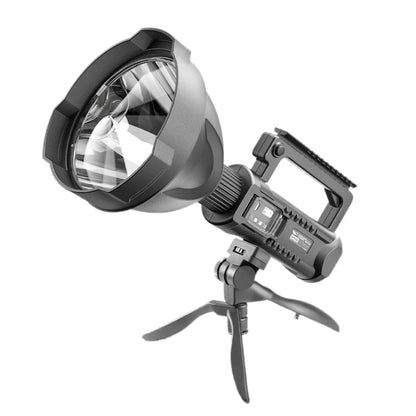 Lanterna LED portabila cu trepied, functie de Powerbank, incarcare USB, 4 moduri de iluminare, Waterproof