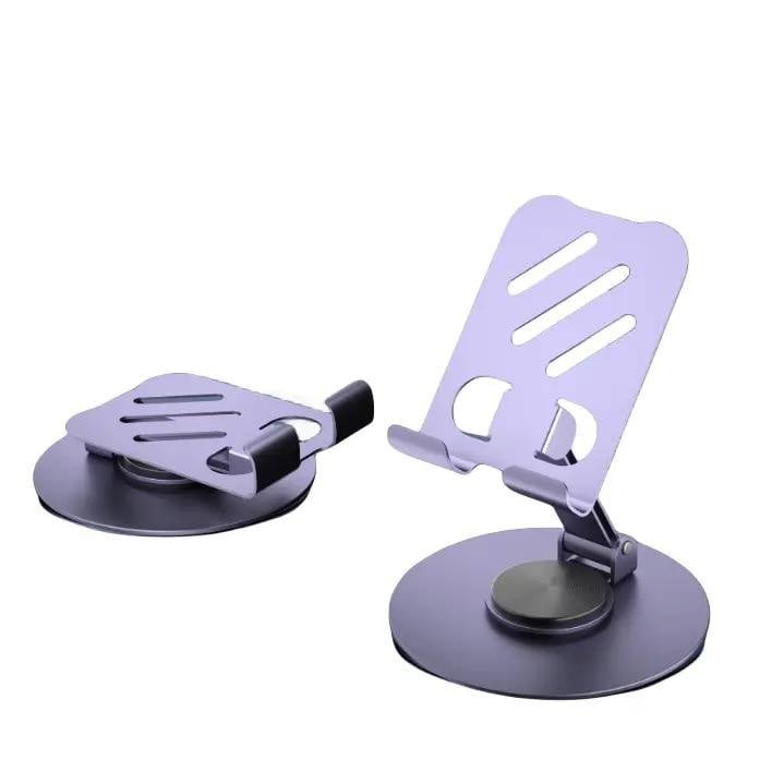Suport universal pentru telefon mobil si tableta, rotire 360°, design pliabil si telescopic, 13X10CM
