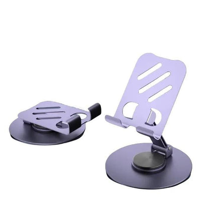 Suport universal pentru telefon mobil si tableta, rotire 360°, design pliabil si telescopic, 13X10CM