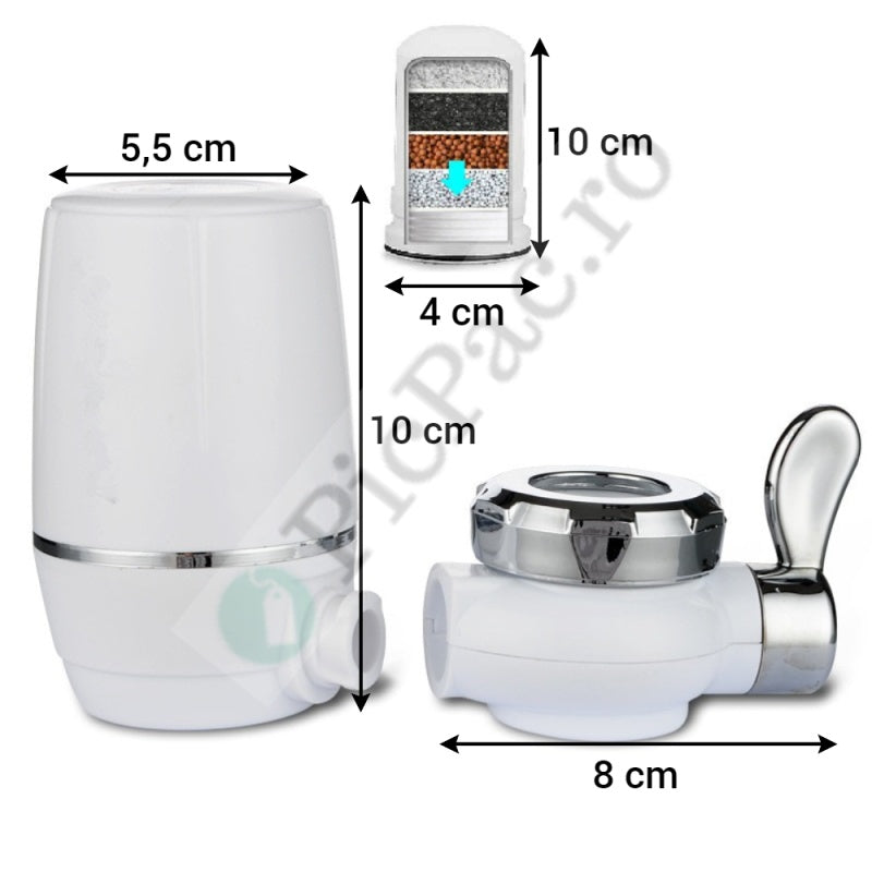 Filtru de Apă pentru Robinet – Purificare Instantă și Eliminare Clor
